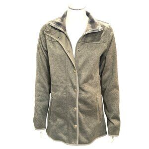 Eddie Bauer XS Olive Green Utility Hiking Jacket Outdoor Trailcore Adventure